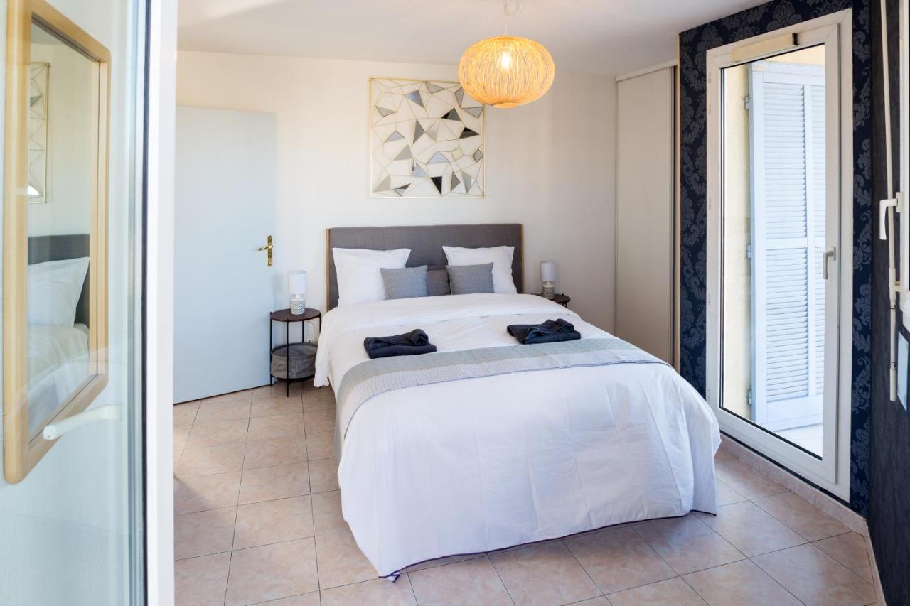 Appartement 55M2, Tres Proche Plage, Hippodrome, Tous Commerces Cagnes-sur-Mer Exterior foto