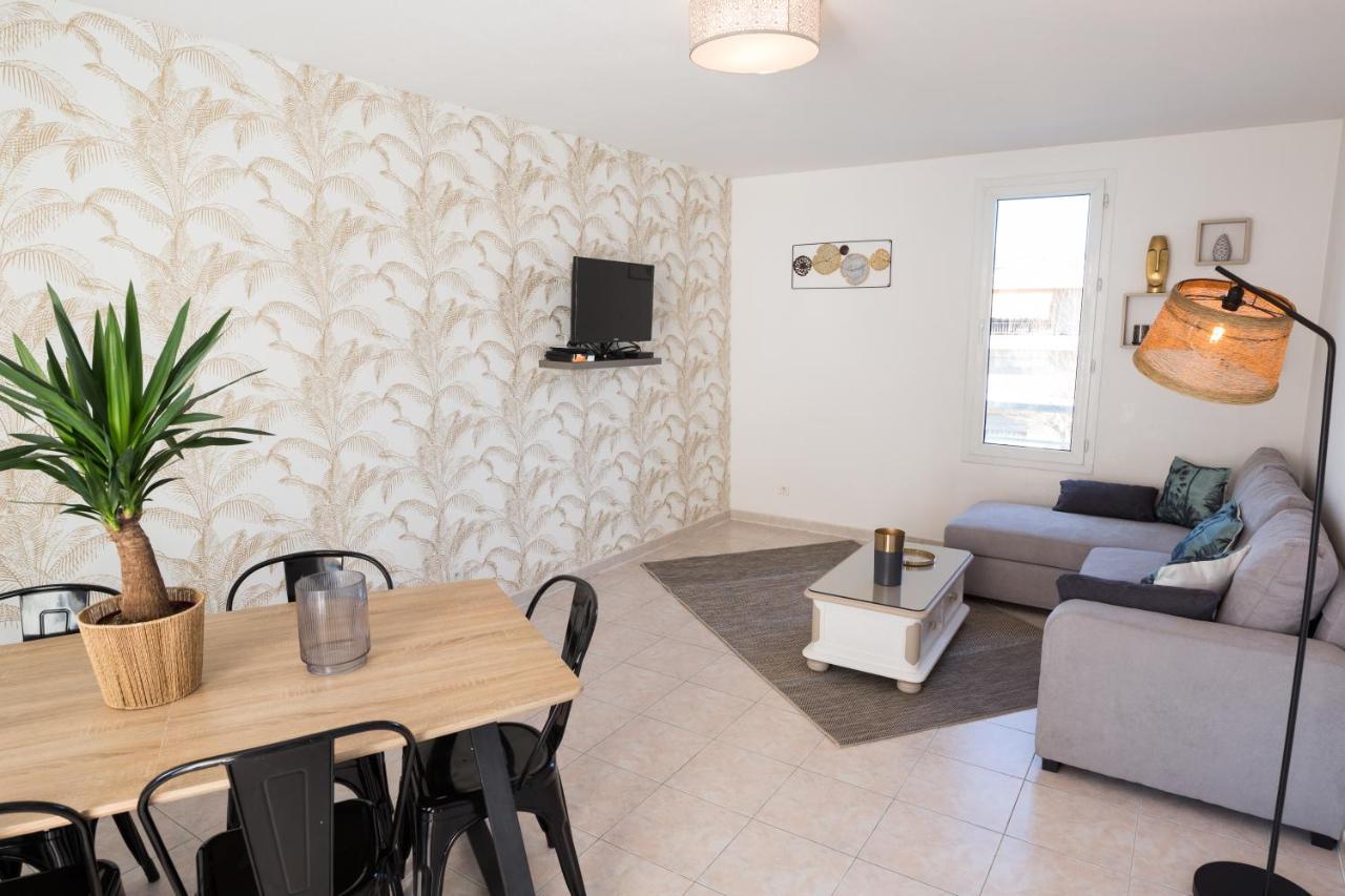 Appartement 55M2, Tres Proche Plage, Hippodrome, Tous Commerces Cagnes-sur-Mer Exterior foto
