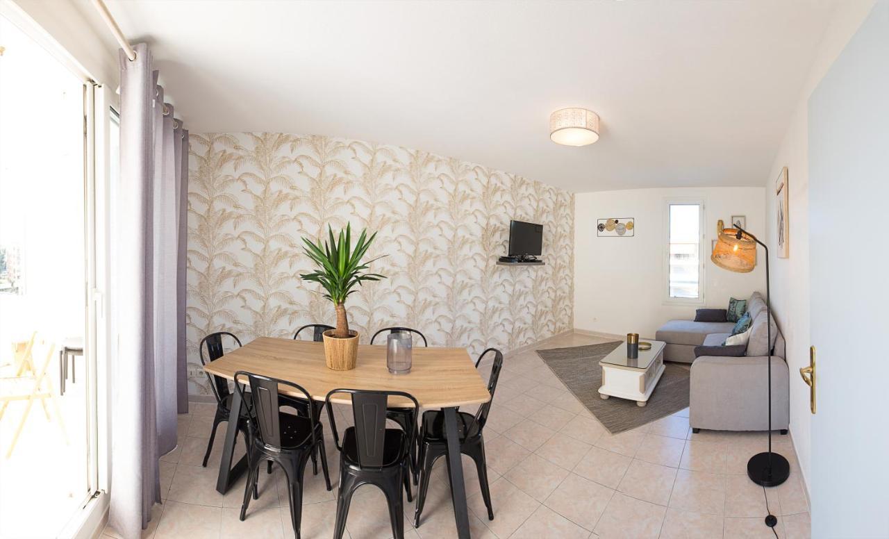 Appartement 55M2, Tres Proche Plage, Hippodrome, Tous Commerces Cagnes-sur-Mer Exterior foto