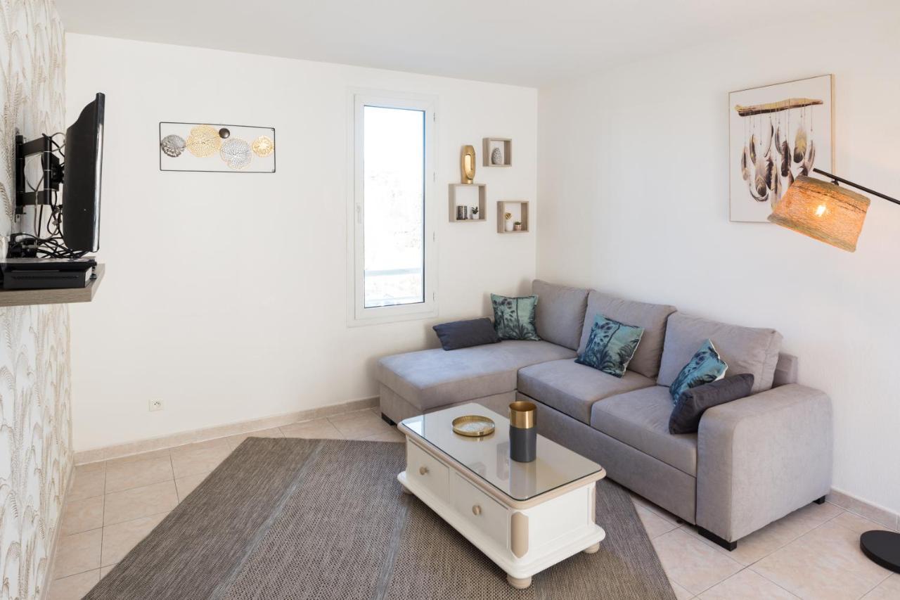 Appartement 55M2, Tres Proche Plage, Hippodrome, Tous Commerces Cagnes-sur-Mer Exterior foto
